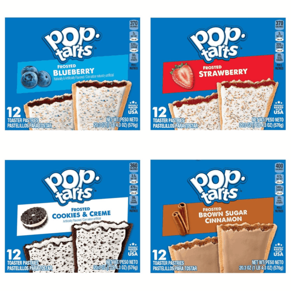 Toaster Pastries, Breakfast Foods, Kids Snacks, Variety Pack (5 Boxes, 60 ) - Image 7