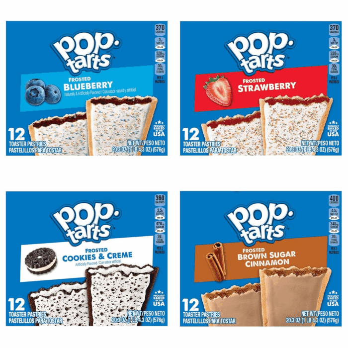 Toaster Pastries, Breakfast Foods, Kids Snacks, Variety Pack (5 Boxes, 60 ) - Image 7