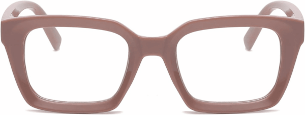 Classic Thick Square Frame Clear Lens Glasses for Women Men Non Prescription Eyeglasses - Image 3