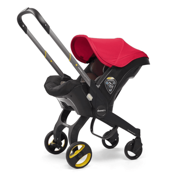 Car Seat & Stroller, Flame Red - All-In-One Travel System - Image 4