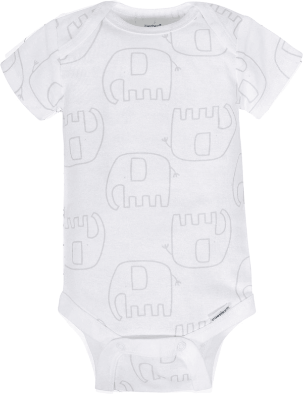 Baby 8-Pack Short Sleeve Onesie Bodysuits - Image 3