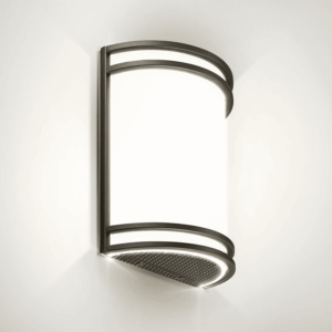 LED Indoor Wall Mount Light Fixture - 10 Inch Modern Interior Matte Black Wall Sconce Lighting - 3000K 4000K 5000K Adjustable - Half Cylinder Hallway Light Fixture - ETL & Energy Star
