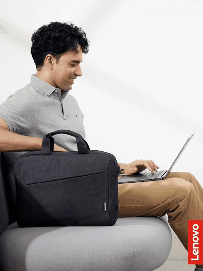 Laptop Bag T210, Messenger Shoulder Bag for Laptop or Tablet, Sleek, Durable & Water-Repellent Fabric - Image 9