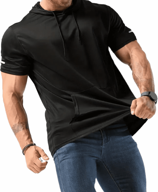 Men'S 3 Pack Workout Shirts Quick Dry Moisture Wicking Short Sleeve Mesh Athletic T-Shirts - Image 4