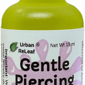 Gentle Piercing Drops ! Soothe & Calm Tissue, Ease Jewelry Changes, 100% Natural, Vegan. Perfect for Sensitive Skin. Effective Aftercare Oil for Ear & Body Piercings!