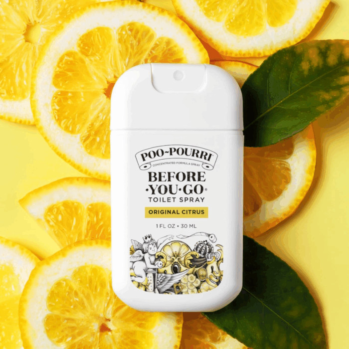 Before-You-Go Toilet Spray, Variety Pack 3 Count- 1 Fl Oz Each Pocket Travel Size - Original Citrus, Lavender Vanilla, and Tropical Hibiscus - Image 3