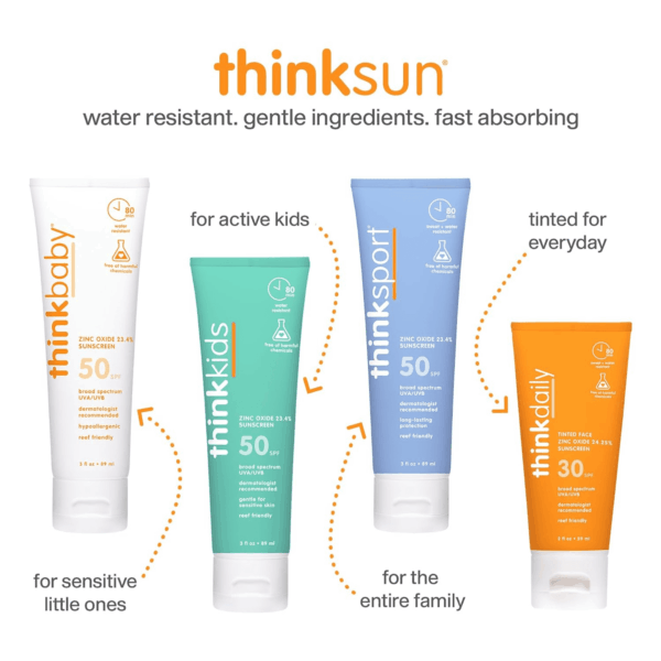 baby SPF 50+ Baby Mineral Sunscreen – Safe, Natural Sunblock for Babies - Water Resistant Sun Cream – Broad Spectrum UVA/UVB Sun Protection – Vegan Baby Sunscreen Lotion, 6 Oz. - Image 5