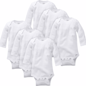 Unisex-Baby Multi-Pack Long-Sleeve Onesies Bodysuit Mitten Cuff Sizes
