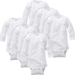 Unisex-Baby Multi-Pack Long-Sleeve Onesies Bodysuit Mitten Cuff Sizes