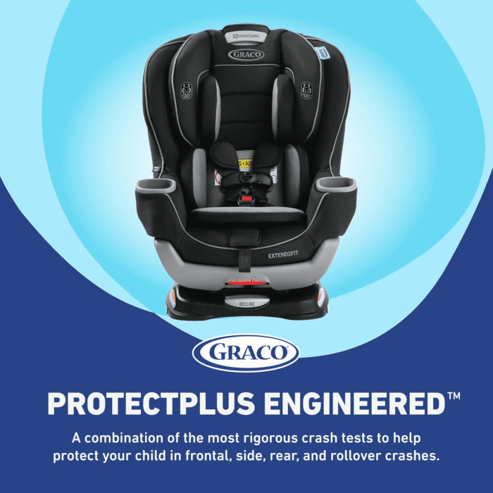 Extend2Fit Convertible Car Seat, Spire, Safe and Comfortable Ride Designed for Growing Children - Image 2