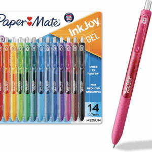 Inkjoy Gel Pens, Medium Point, Assorted Colors, Set of 14