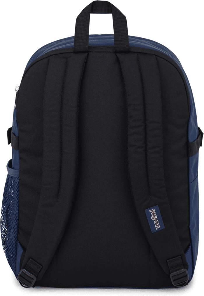 Main Campus Backpack - Travel or Work Backpack W 15-Inch Laptop Sleeve and Dual Water Bottle Pockets, Navy - Image 2