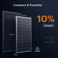 400W Solar Panel, 4 Pcs 100 Watt Solar Panel 12V 10BB, High Efficiency Monocrystalline PV Modules,Ideal for RV, Trailer, Camper, Marine, Rooftop, Home, Farm, Off-Grid System (4PCS 100W) - Image 8
