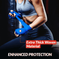 DEFY Professional 180 Inch Hand Wraps for Boxing Muay Thai MMA Elastic Bandages for Men & Women -Pair - Image 3