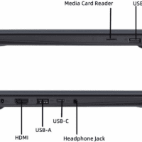 New Business & Student Laptop 14 Inch FHD Display Intel.Pentium N6000 Processor 4GB Memory 64GB Emmc Webcam Wi-Fi HDMI USB-C Touchpad up to 10 Hrs Long Battery Life Win 11 Home in S Mode Black - Image 6