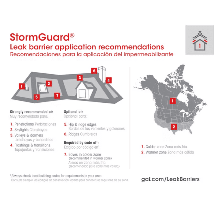 Stormguard 36.0-In X 66.0-Ft 200.0-Sq Ft Polypropylene Roof Underlayment - Image 3