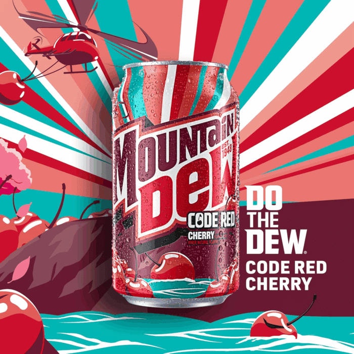 3 Flavor Core Variety Pack (Dew, Code Red, Voltage), 12 Fl Oz (Pack of 18) - Image 4