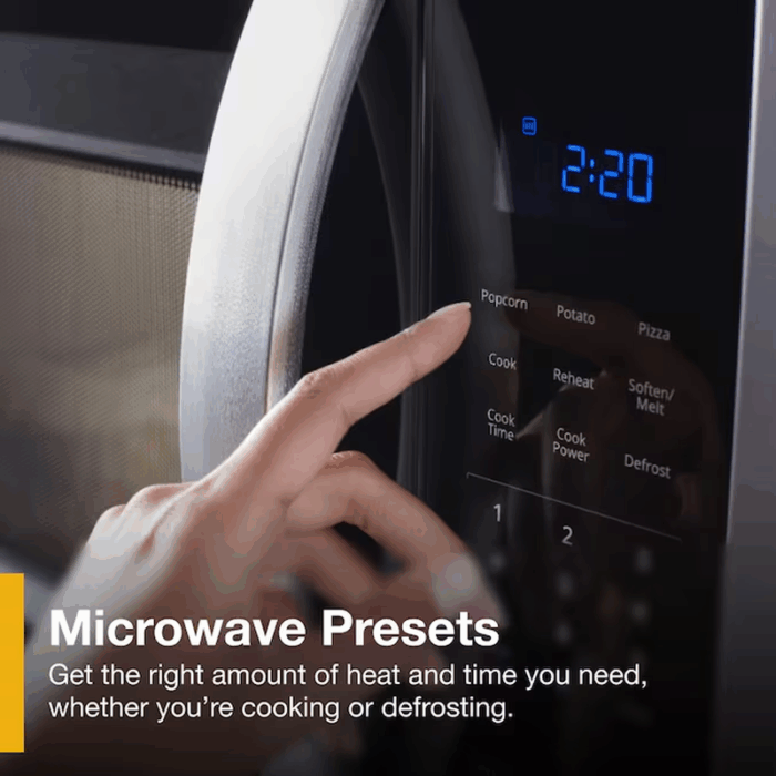 1.7-Cu Ft 29.94-In Over-The-Range Microwave ( Fingerprint Resistant Stainless Steel ) - Image 5
