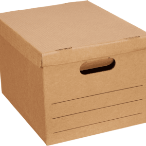 Moving Boxes with Handles and Lids for Packing, 20 Pack, Small, Brown, 15 X 10 X 12 Inches