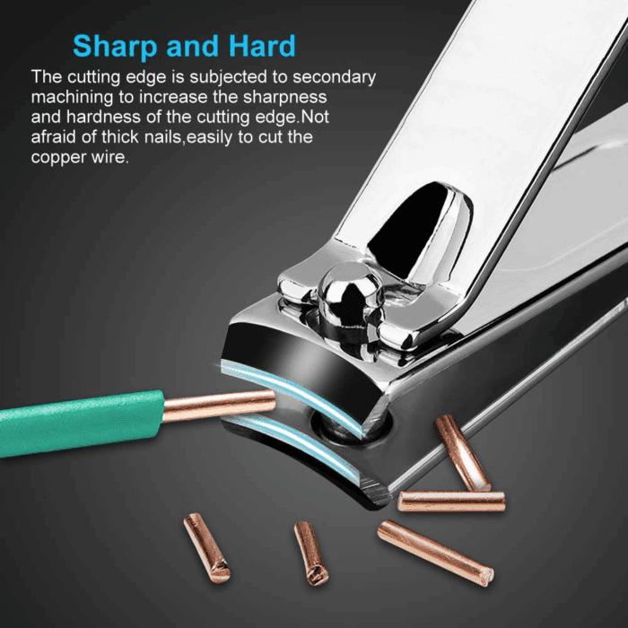 Nail Clippers Set Fingernail and Toenail Clipper Cutters, Manicure Pedicure Kit 18 Pieces Stainless Steel Professional Grooming Kits, Nail Care Tools with Luxurious Travel Case - Image 7
