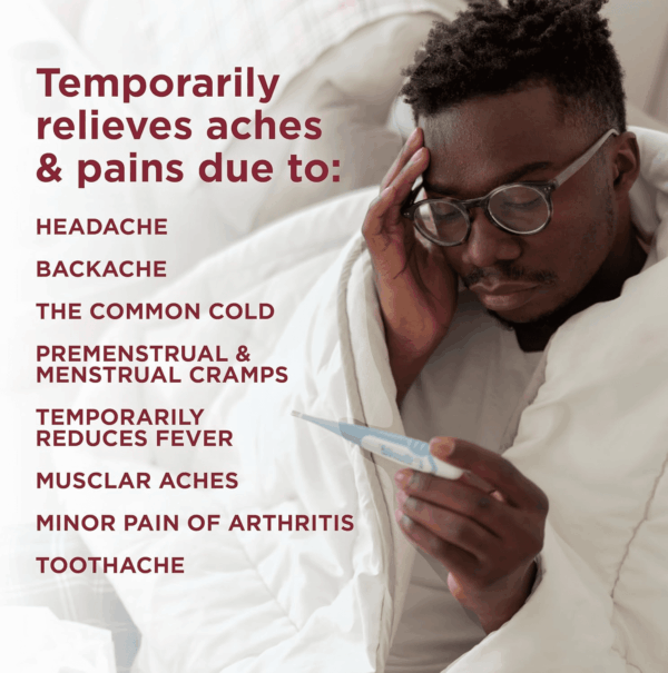 Extra Strength Pain Relief, Acetaminophen Caplets, 500 Mg, 200 Count (Packaging May Vary) - Image 5