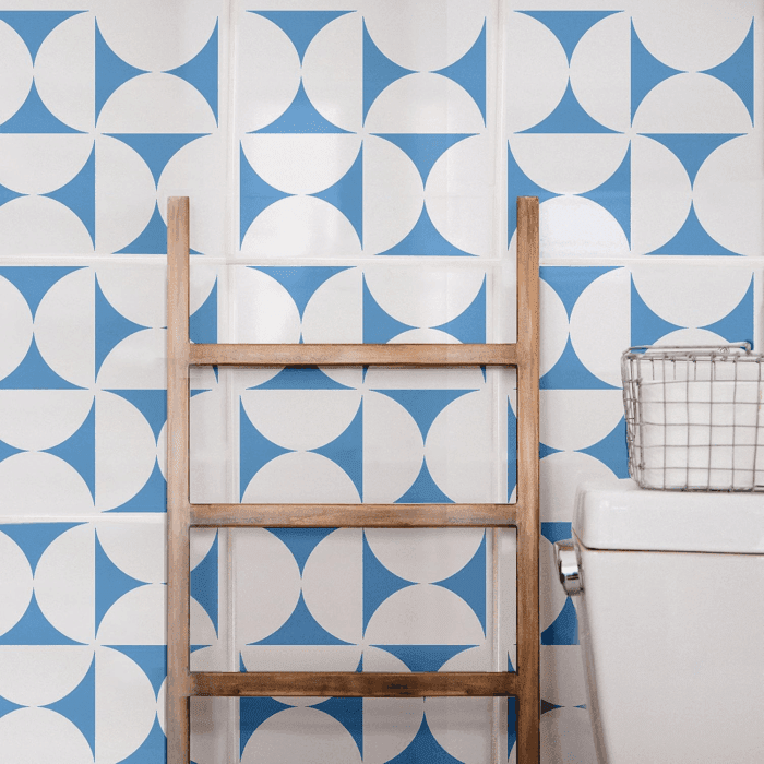 12X12 Tile Stencil (2 Pack) - Reusable Wall & Floor Paint Stencils - Image 4