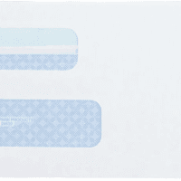 #8 5/8 Security Envelopes, Double Window, Self Seal Envelopes for Invoices/Statements, 3-5/8" X 8-5/8", 24 Lb White, 5/Box (QUA24539) - Image 6