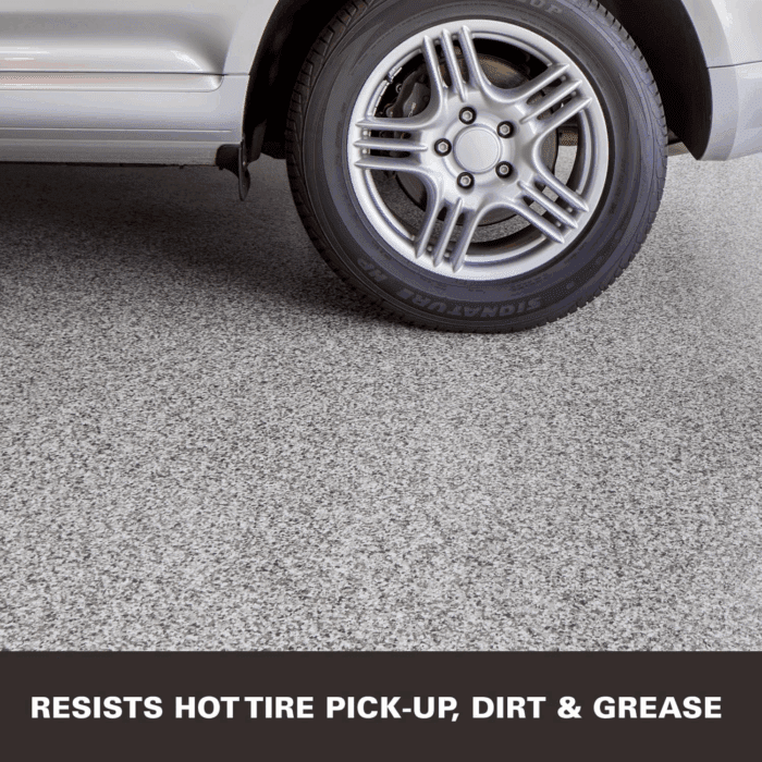 Decorative Concrete Coating, Interior/Exterior, Slip Resistant, Gray, 1 Gallon - Image 4