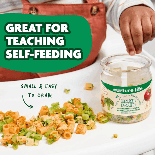 Finger Foods, Beef Chicken Pasta 4 Meal Variety Pack, Organic Focus Freshly Made Baby & Toddler Meals, Stage 3 Self Feeding, Ready to Eat Meals W/Veggies, Proteins, Refrigerated Delivery - Image 4