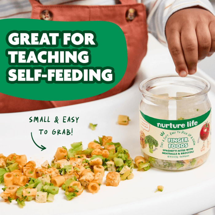Finger Foods, Beef Chicken Pasta 6 Meal Variety Pack, Organic Focused Freshly Made Baby & Toddler Meals, Stage 3 Self-Feeding Ready to Eat Meals, Veggies, Proteins, Refrigerated Delivery - Image 4