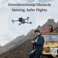 Air 3 Fly More Combo with  RC 2, Drone with Camera 4K, Dual Primary Cameras, 3 Batteries for Extended Flight Time, 48MP Photo, 20Km Max Video Transmission, FAA Remote ID Compliant - Image 5