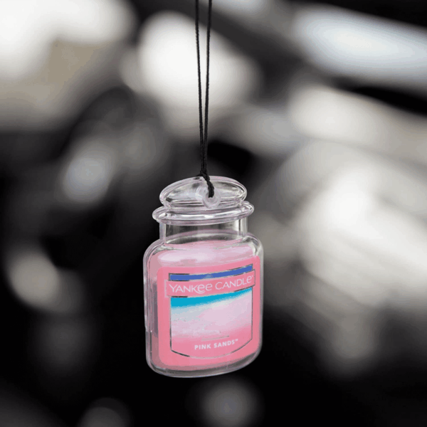 Hanging Car Jar® Ultimate 3-Pack Air Fresheners, Neutralizes Odors up to 30 Days, Includes: Beach Walk, Pink Sands, and Sun and Sand (Pack of 3) - Image 4