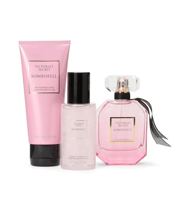 Bombshell 3 Piece Luxe Fragrance Gift Set: 1.7 Oz. Eau De Parfum, Travel Lotion & Shimmer Mist - Image 3