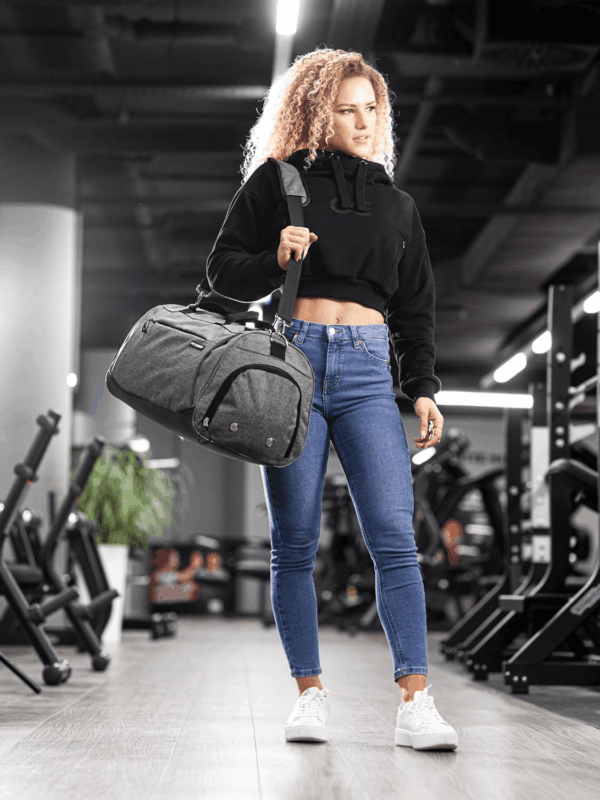 ® Gym Bag for Men & Women with Shoe & Wet Compartment - Duffle Bag for Travel, Sports, Fitness & Workout - Image 5