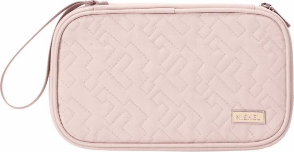 Travel Cord Organizer Case, Double Layers Tech Electronic Bag, Essentials for Charger, Cable, Phone, Flash Drive, Pink - Image 8