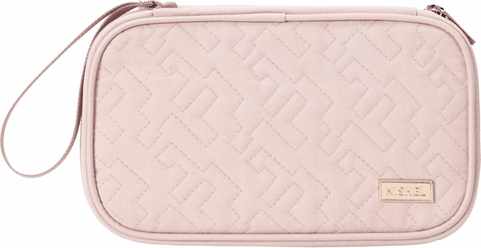 Travel Cord Organizer Case, Double Layers Tech Electronic Bag, Essentials for Charger, Cable, Phone, Flash Drive, Pink - Image 8