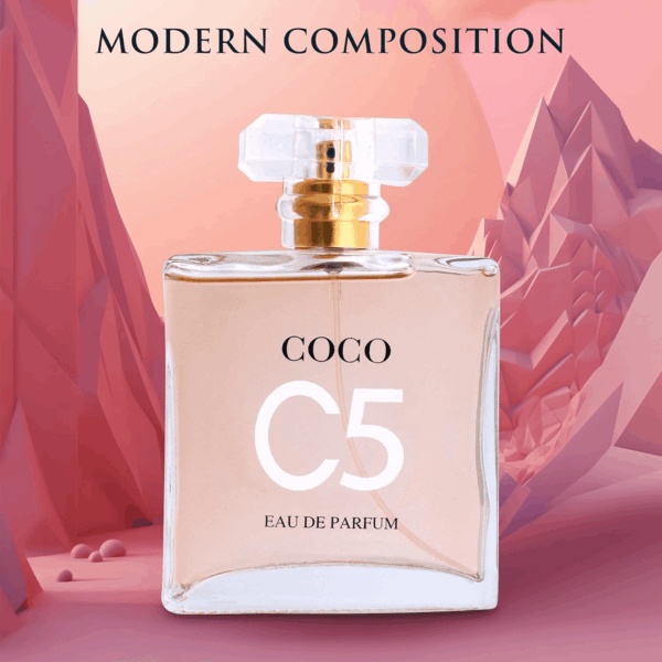 C5 for Women Eau De Parfum - Pure Femininity in a Bottle - Delicate Floral Scents of Jasmine and May Rose - a Fragrance That Will Get You Noticed - Cruelty-Free Perfume Precious Gift for Women - Image 3