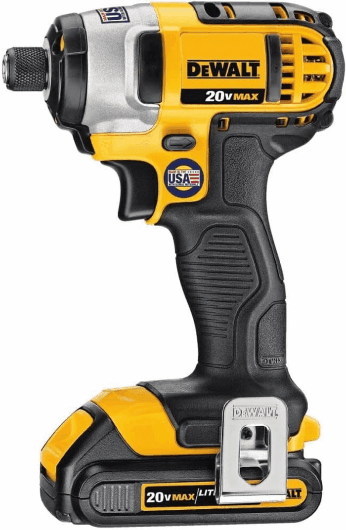 20V MAX Cordless Drill and Impact Driver, Power Tool Combo Kit with 2 Batteries and Charger (DCK240C2) - Image 2