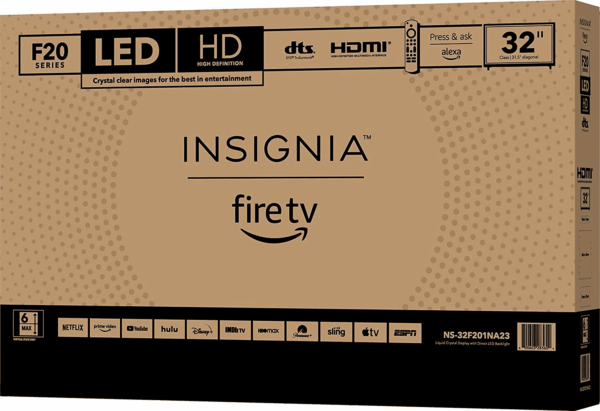 32-Inch Class F20 Series Smart HD 720P Fire TV with Alexa Voice Remote (NS-32F201NA23) - Image 9