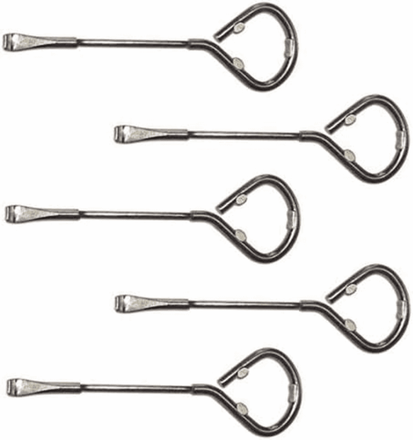 5 Pack Paint Can Opener, Bottle Opener, Metal Paint Can Opening Tool, 5 Pack Steel Paint Can Tool