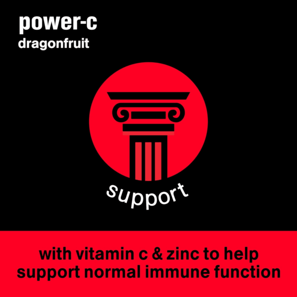 Vitaminwater Power-C Electrolyte Enhanced Water W/Vitamins, Dragonfruit Drinks, 20 Fl Oz, 12 Pack - Image 3