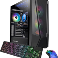 Tracemesh Gaming PC Computer Desktop TMI7N46T01 (Intel Core I7 14700F, NVIDIA Geforce RTX 4060 Ti 8GB, 32GB DDR5 5600 RGB (16X2), 1 TB Nvme SSD, Wifi Read, Windows 11 Home)