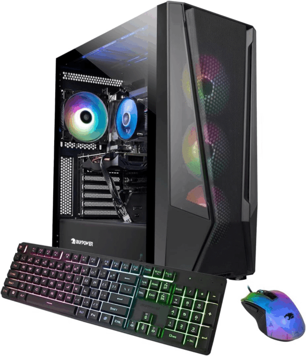 Tracemesh Gaming PC Computer Desktop TMI7N46T01 (Intel Core I7 14700F, NVIDIA Geforce RTX 4060 Ti 8GB, 32GB DDR5 5600 RGB (16X2), 1 TB Nvme SSD, Wifi Read, Windows 11 Home)