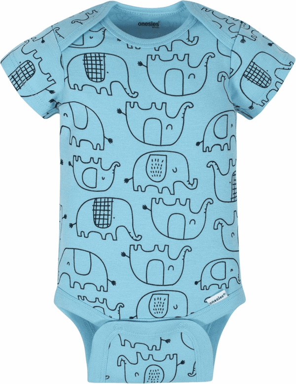 Unisex-Baby 8-Pack Short Sleeve Mix & Match Bodysuits - Image 5