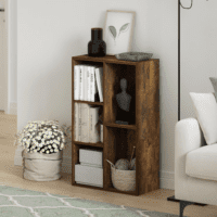 Luder 5-Cube Reversible Open Shelf, Amber Pine - Image 2