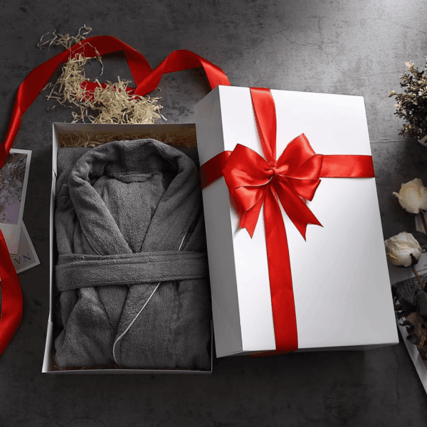 12 Premium Large Gift Boxes for Presents - Extra Large White Gift Boxes with Lids - 4-Inch Deep Large Gift Box Good for Robes and Bulky Items - Image 7