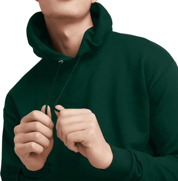Men'S Ecosmart Fleece Hoodie Sweatshirt - Image 5