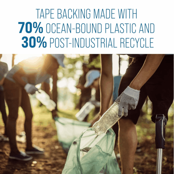 Heavy Duty Recycled Packaging Tape, Shipping and Packing Tape, 1.88 in X 800 In, 6 Rolls with Dispensers - Image 8