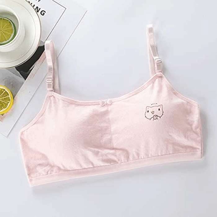 Big Girls Bra Comfort Flex Fit Seamless for Girl Teens with Adjustable Straps, Pull-On Design - Image 7