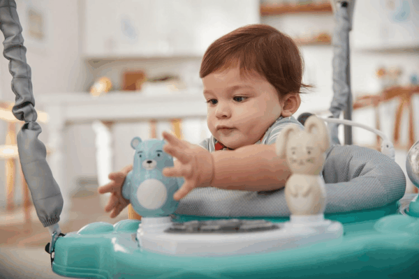 Bob-And-Twist Activity Center, 3-In-1 Play Center, Bouncer, and Jumper, Dunes Edge - Image 6